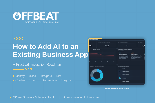 How to Add AI to an Existing Business Application