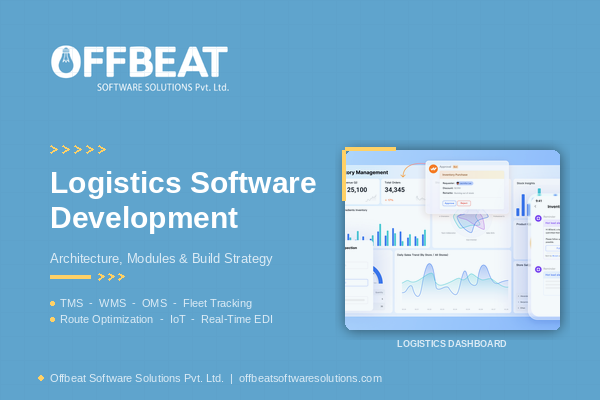 Logistics Software Development: Architecture, Modules, & Build Strategy